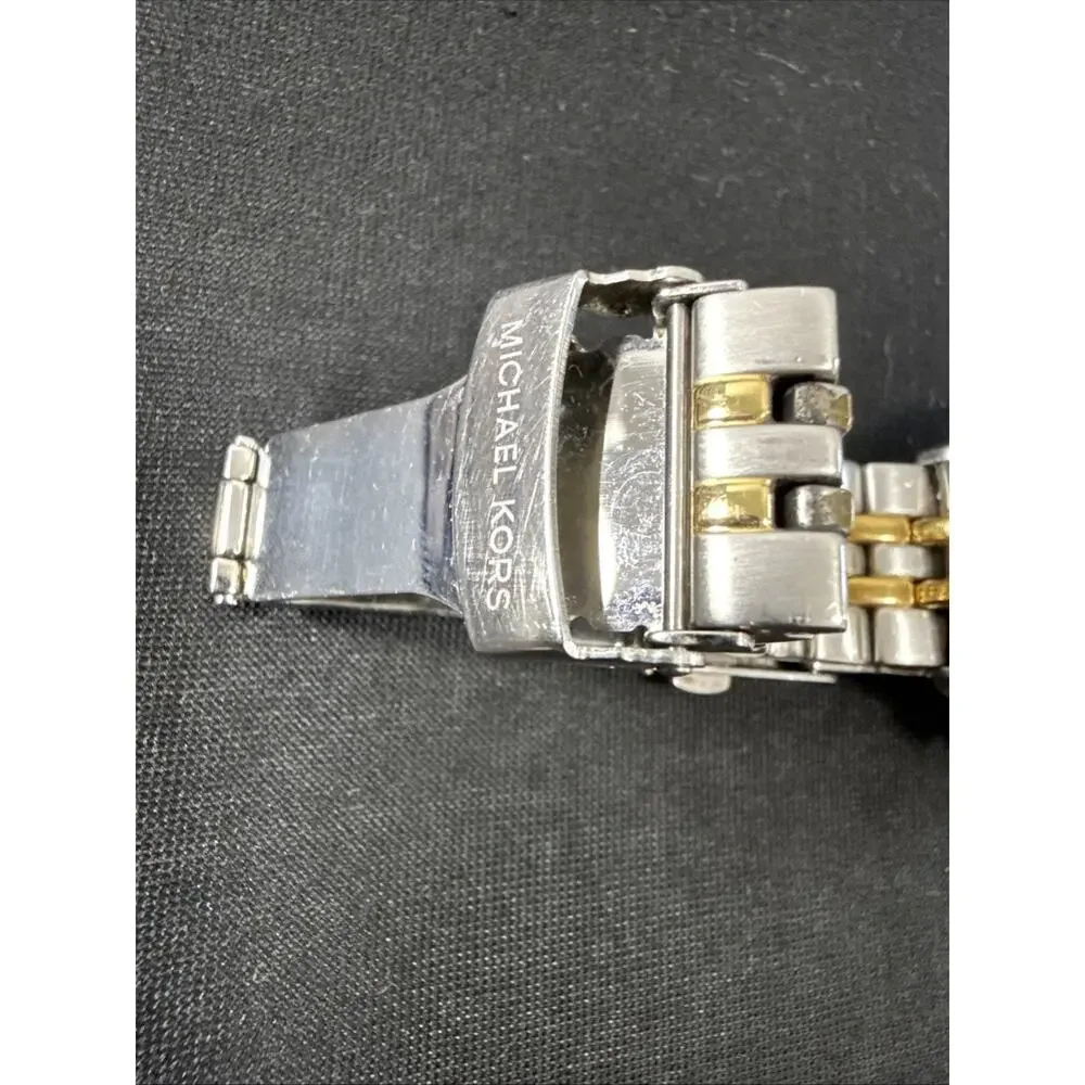 WOMENS MICHAEL KORS RITZ MK-5098 5.5-5.75” BAND 38mm CASE NEW BATTERY (B28)